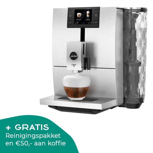 JURA ENA 8 Massive Aluminium koffiemachine - Peeze