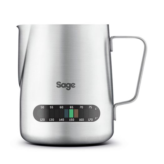 SAGE Opschuimkan met temperatuur indicatiestrip