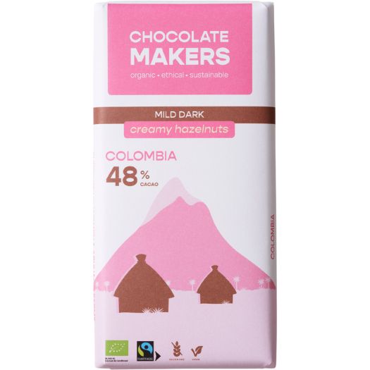 Chocolatemakers Colombia Creamy Hazelnuts 48%