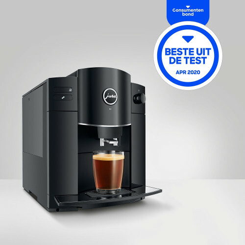 JURA D4 Piano Black Espressomachine gratis reinigingspakket en koffie