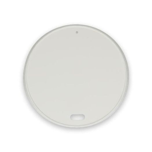 Papieren deksel voor witte bekers 8oz/240ml - streng