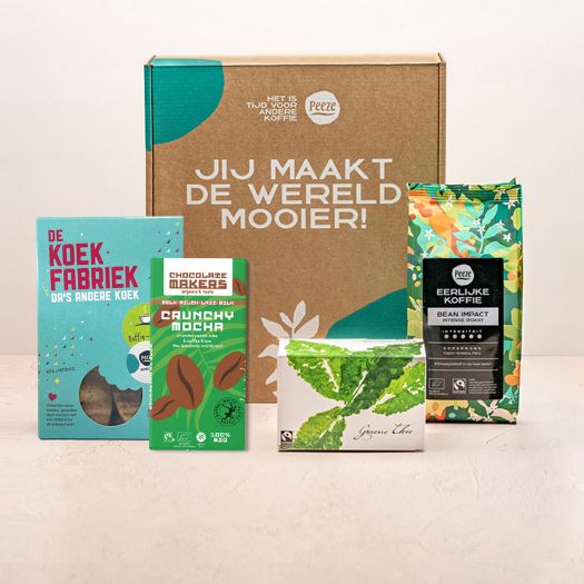 Bean Impact pakket - duurzaam cadeaupakket