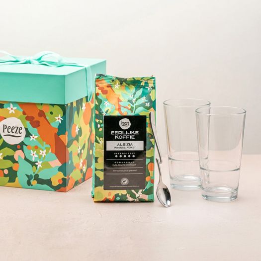 Cadeaupakket latte glazen