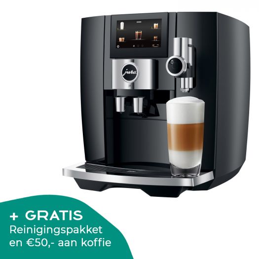 JURA J8 Piano Black (EA) | Gratis reinigingspakket en koffie