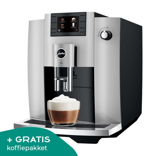 jura e6 koffiemachine platina