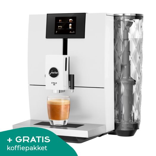 jura ena 8 wit koffiemachine