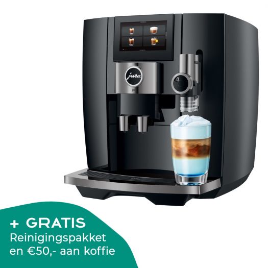 JURA J10 Piano Black (EA) | Gratis reinigingspakket en koffie