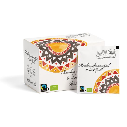 Communitea Kandy Sachets - Rooibos, Sinaasappel & Roodfruit
