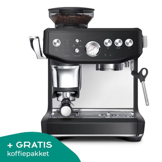 sage the barista express impress black truffle