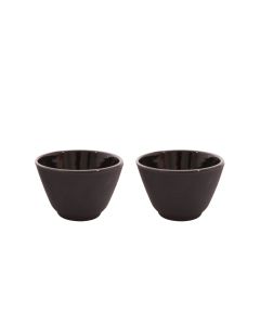 Gietijzeren theekoppen - set van 2