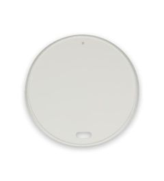 Papieren deksel voor witte bekers 8oz/240ml - streng