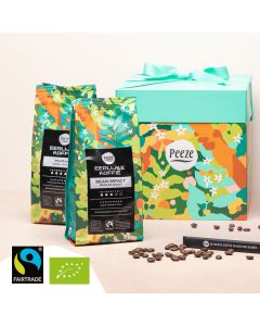 Proefpakket koffiebonen Biologisch en Fairtrade - Peeze
