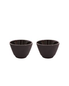 Gietijzeren theekoppen - set van 2