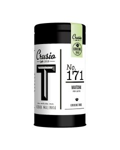 Crusio Matcha for latte blikje 40 gram