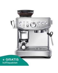 sage the barista express impress brushed stainless steel