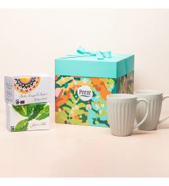 Thee cadeaupakket met mokken