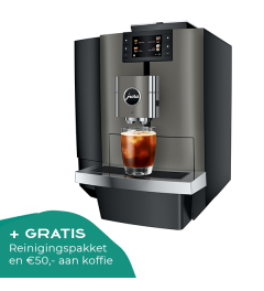 JURA X10 Dark Inox actie