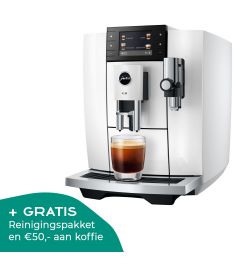 JURA E8 Piano White volautomaat