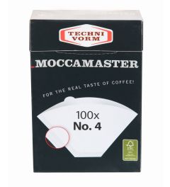 Mocca Master Filterpapier nr. 4 - 100 stuks
