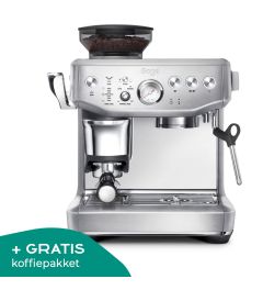 sage the barista express impress brushed stainless steel