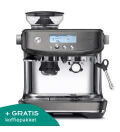 sage the baristo pro black stainless steel