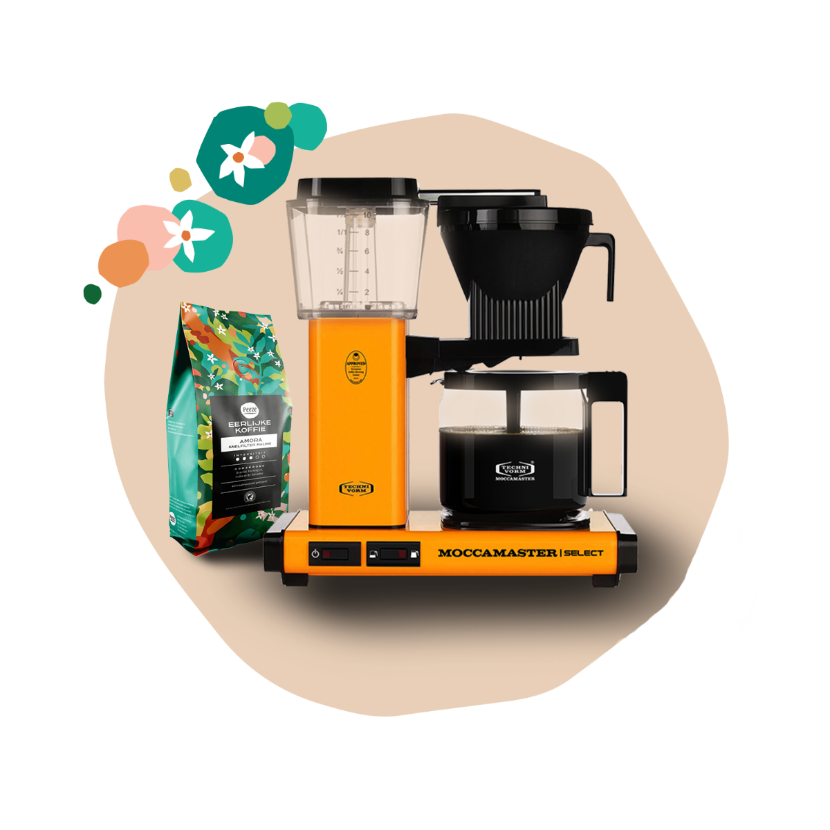 Koffie gemalen Koffie gemalen