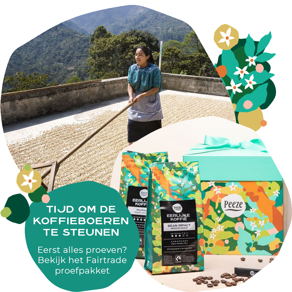 Koffiebonen proefpakket Fairtrade